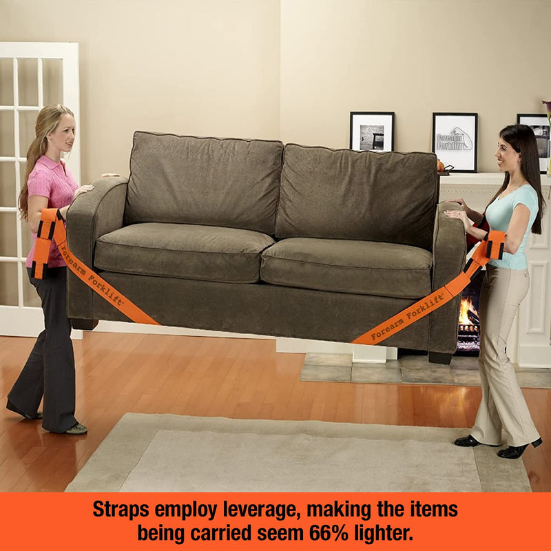 [Australia - AusPower] - Forearm Forklift 2-Person Lifting and Moving Straps - Lift, Move and Carry Furniture, Appliances, Mattresses or Any Item up to 800 lbs. Safely and Easily Like a Pro, Ultramarine Blue Special Edition 1-Pack Cargo Strap 