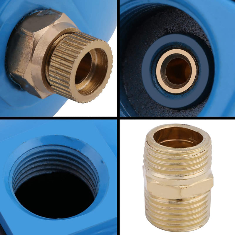 [Australia - AusPower] - Oumefar Automatic Drain Valve Spherical Condensate Drain Mechanical Round Float Filter Drain Valve Condensate Filter Drain for Compressed Air Drain 1/2BSP 