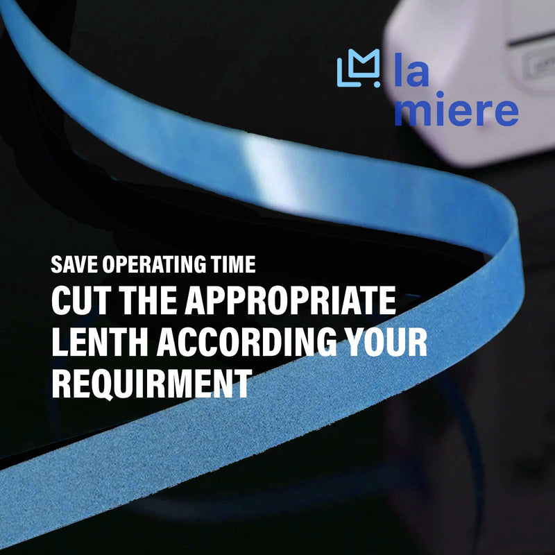 [Australia - AusPower] - LA MIERE 4mm x 6M Dental Polishing Strips, Abrasive Finishing, Interproximal Teeth Cleaning Care, Whitening Polish Strips, Deep Sanding and Grinding (Fine, 1Box) Fine 4mm width 