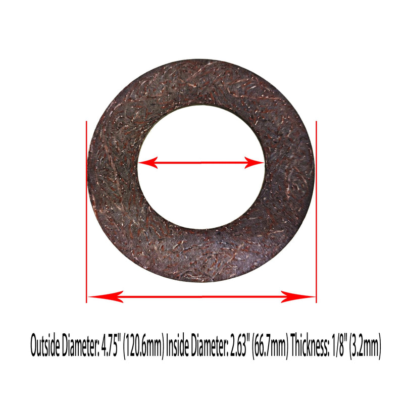 [Australia - AusPower] - PTO FD0 Slip Clutch Friction Disc SW04542 1804000 00786713 7001236 50047588 fits John Deere Eurocardan Comer Clutch FD0 Alamo/Rhino Bush Hog Bobcat （2pack） 