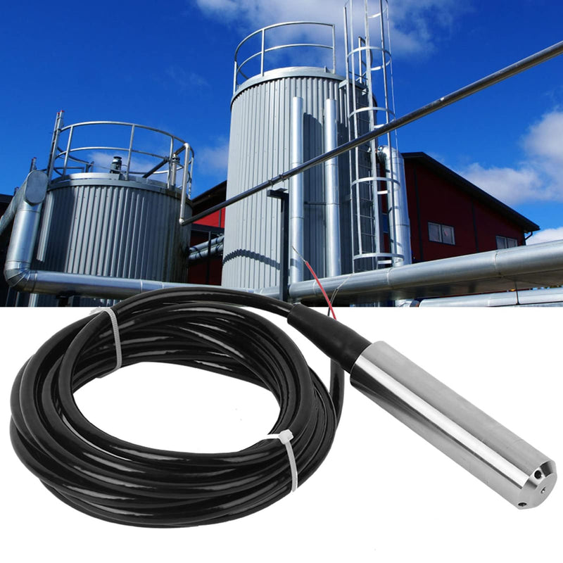 Level Sensor Water Level Sensor TL-136 24VDC 4-20mA Signal Output Precise Liquid Level Transmitter for Precise Level Measurement for Industrial Applications (0-2m) 0-2m