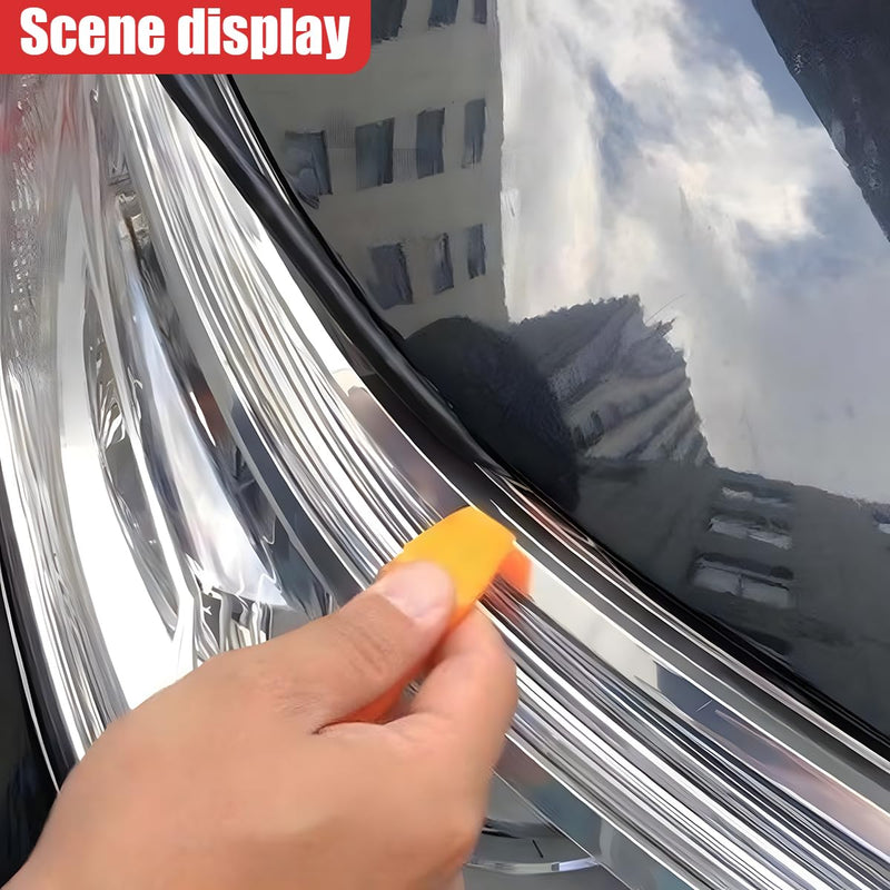 ZIMISI 8MM 13FT Butyl Sealant Tape, Waterproof Sound RV Headlight Sealant Rope, Butyl Rubber Sealant Tape for Car RV Truck Marine, Caulk Strip for Window Door Windshield