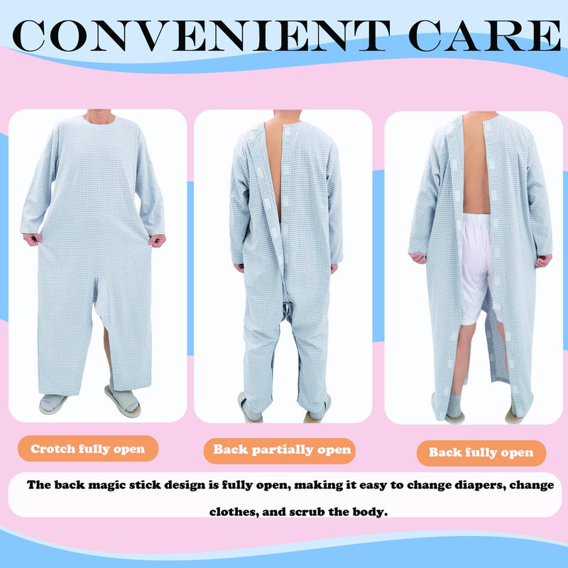 [Australia - AusPower] - Anti Strip Clothing for Women and Men,Adaptive Jumpsuit with Back-Magic Stick for Alzheimer’s Patients,Dementia Patient,Incontinence Care Pink Small 