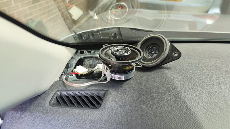 [Australia - AusPower] - RED WOLF Car Front Dash Tweeter Speaker Wiring Harness for 2008-2022 Toyota RAV4 Camry 4Runner Highlander Scion, 2010-2019 Subaru Forester Factory Speaker Replacement Adapter Connector Non JBL System 2PCS 