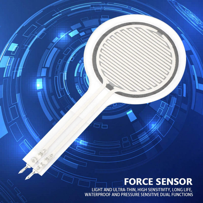 [Australia - AusPower] - Force Sensitive Resistor, Round Force-sensitive Resistor Thin Film Pressure Sensor MD30-60 0~30KG Resistive Film 30mm Force Sensing Resistor 