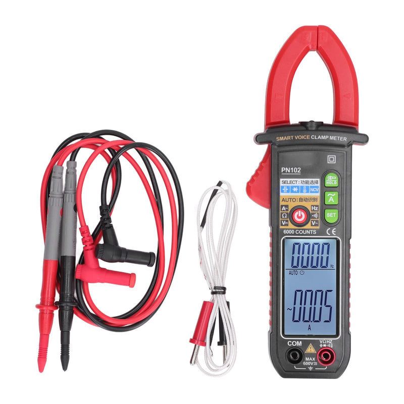 [Australia - AusPower] - Clamp Meter Tester Meter Meters Multimeter for ACDC Electrician Clamp Multimeter Measuring Meter Digital Clamp Meters 