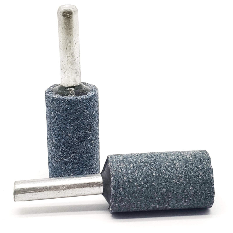 [Australia - AusPower] - 4 pcs 16mm Stone Rotary Grinding Bits with 1/4 Inch Shank, Aluminum Oxide Mounted Grinding Point for Grinding, Polishing?Deburring Ferrous Metals?4pcs 6x16 cylinder head? 6X16mm 