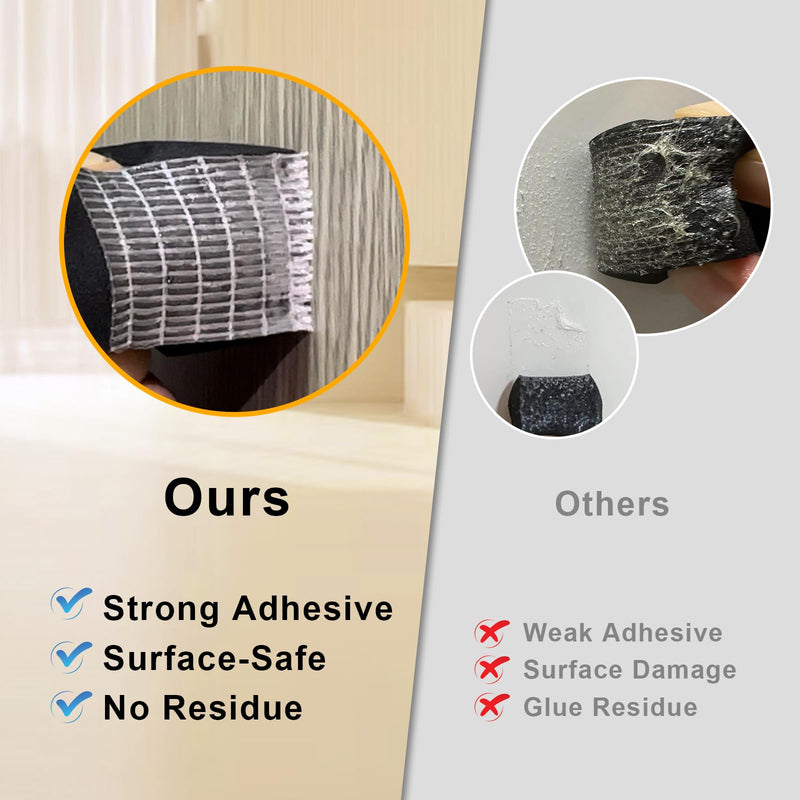 [Australia - AusPower] - Weather Stripping Door Seal Strip, Strong Adhesive, Lightproof, Soundproof, Weatherproof Foam Tape Insulation For Sliding Door, Front Door Frame, Windows (1/2 In x 1/4 In x 26Ft) High Density 1/2 In x 1/4 In x 26Ft 