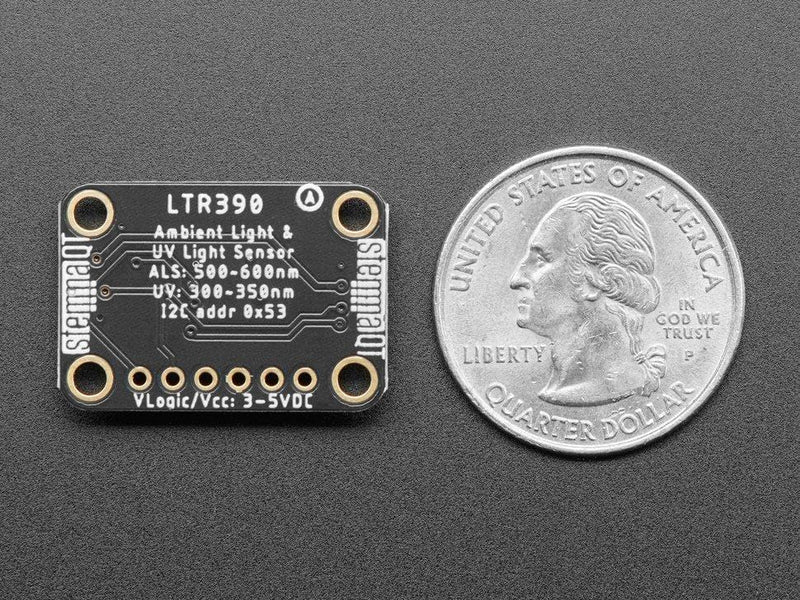 [Australia - AusPower] - LTR390 UV Light Sensor - STEMMA QT/Qwiic Ada 4831 