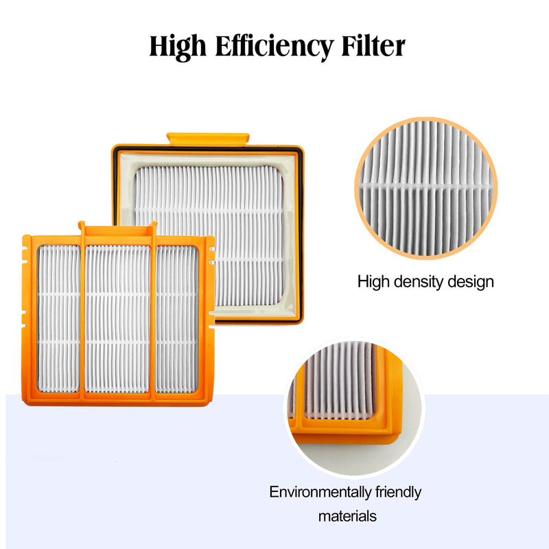 [Australia - AusPower] - 15 Pcs Replacement Part for Shark RV2920XE Robot Vacuum Cleaner.1 Brushroll, 2 filter cotton, 2 Black filter, 2 Orange filter, 1 filter Mesh, 2 Mop Pads, 4 Side Brushes, 1 Cleaning Brush. 15 Pcs 