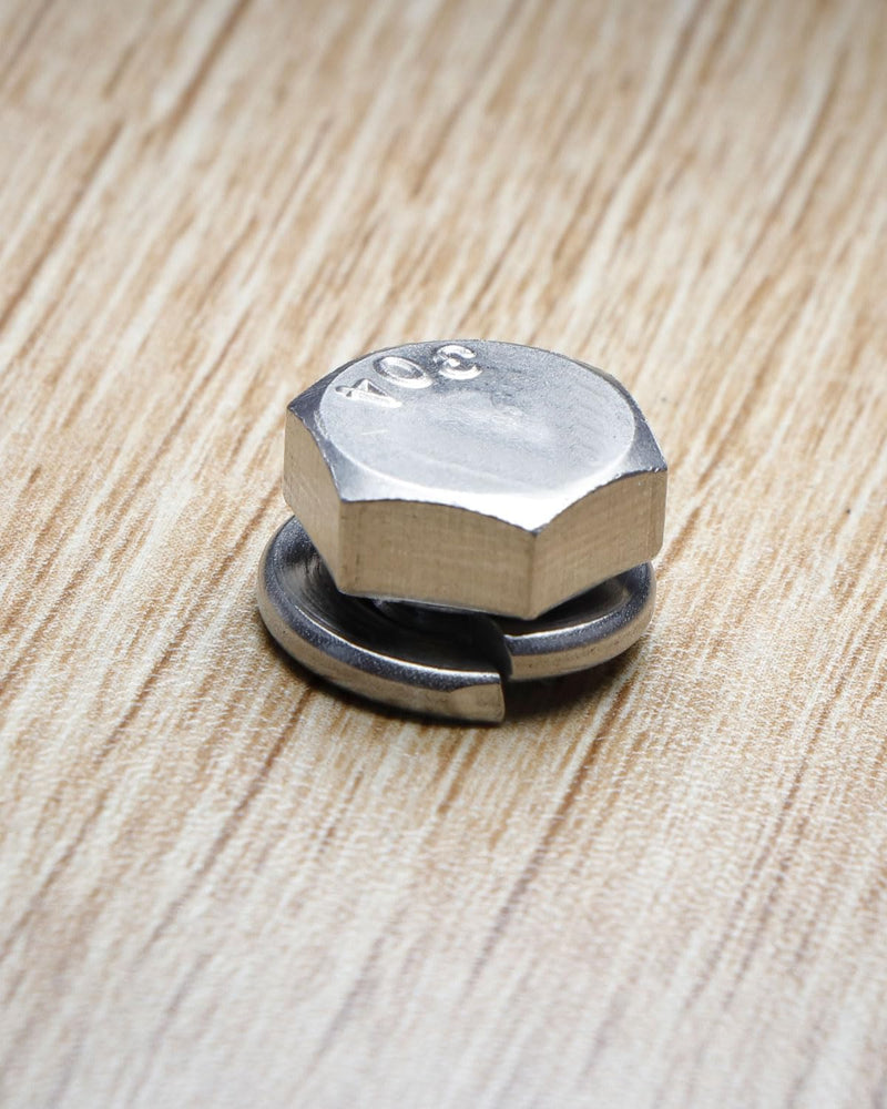 [Australia - AusPower] - M8 304 Stainless Steel Spring Lock Washers Pack of 100 M8 