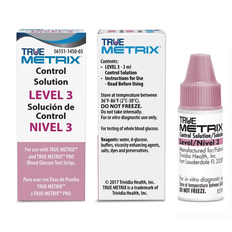 [Australia - AusPower] - Control Solution Level 3 for TRUE Metrix Meter (1 Each) 