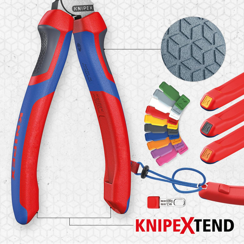 KNIPEX 70 02 125 Comfort Grip Diagonal Cutters