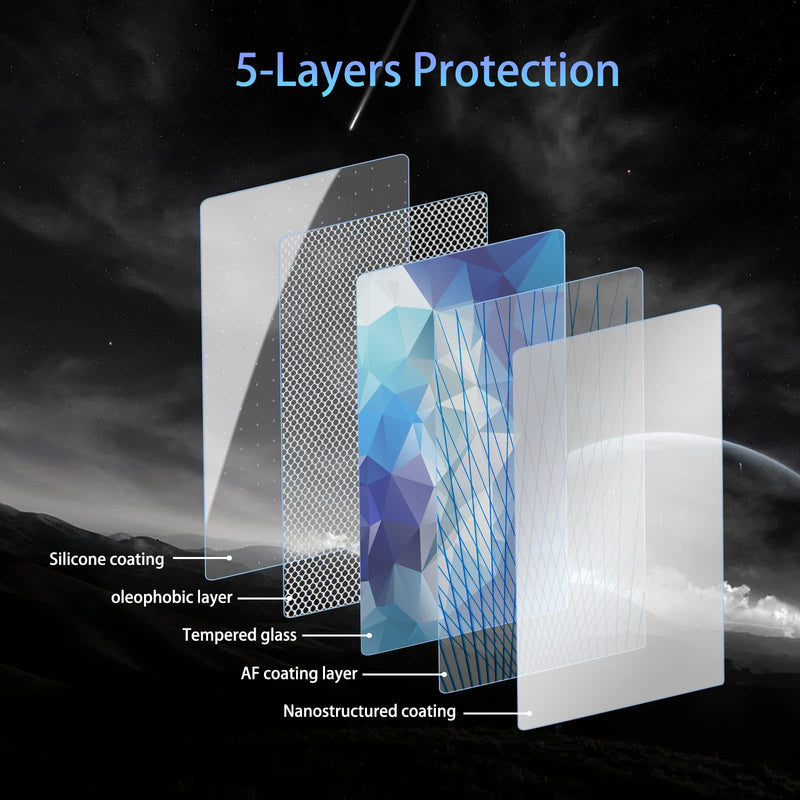 [Australia - AusPower] - for 2023 2024 Honda Pilot Screen Protector 9 Inch Navigation Display for 2023 2024 Honda Pilot EX-L/TrailSport/Touring/Elite Tempered Glass Screen Protector Honda Pilot 2023 2024 Accessories 2023 2023 2024 Pilot 9 Inch Tempered Glass 