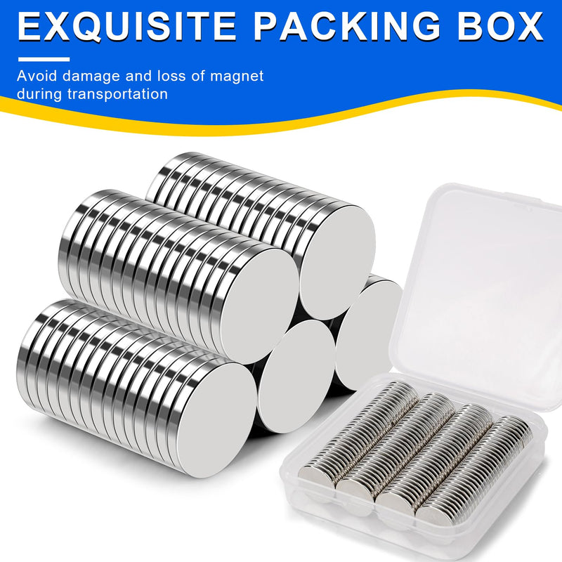 [Australia - AusPower] - Small Magnets, 30 Pack Refrigerator Magnets 15x2mm Rare Earth Magnets Neodymium Magnets for Crafts, Whiteboard, Kitchen Cabinet 15x2-30P 