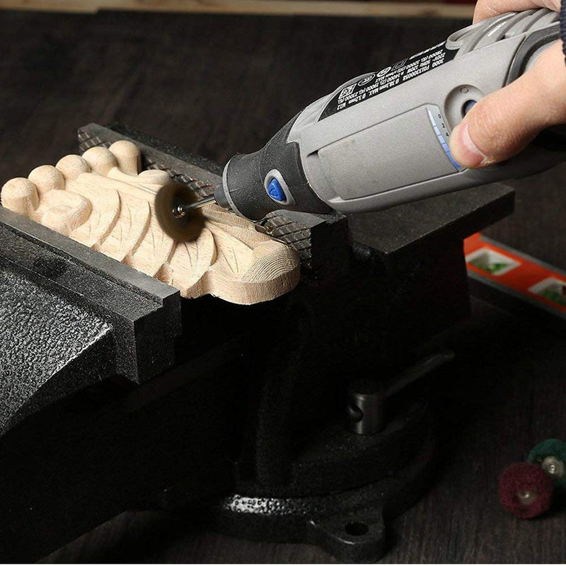 [Australia - AusPower] - 80pcs 25mm Sanding Disc Polishing Sanding Disc for Dremel - Metal Grinding Attachment with 3mm Handle Rotary Tool 