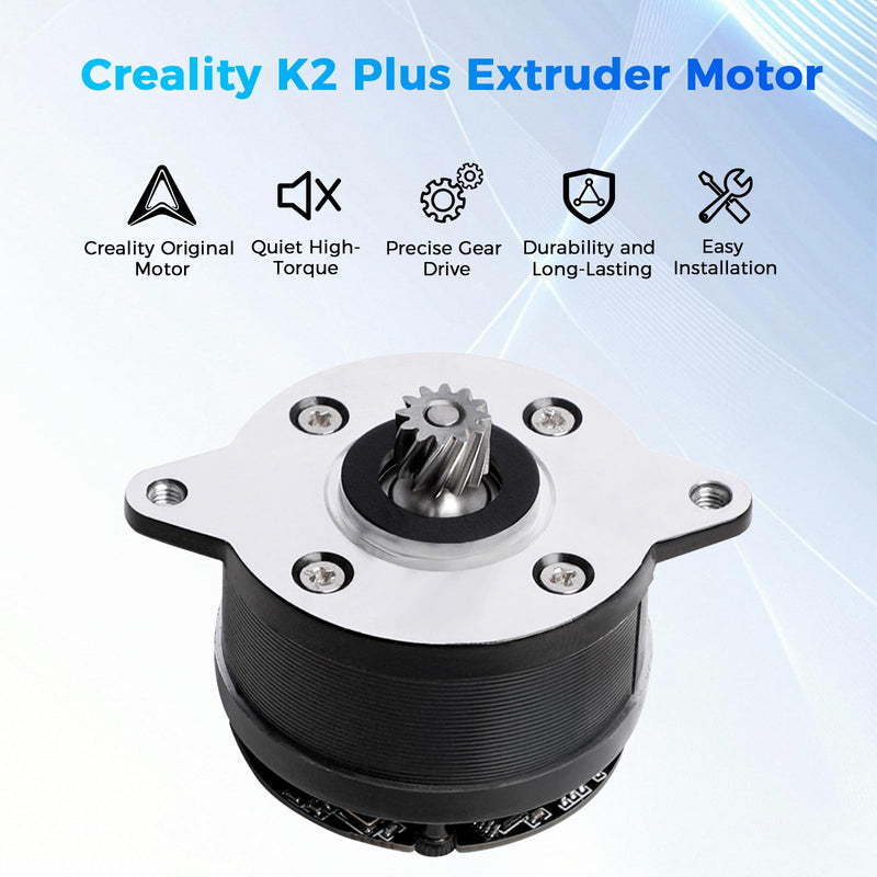 [Australia - AusPower] - Creality Official K2 Plus Extruder Motor, Original K2 Circular Stepper Motor, k2 Pro E axis Stepper Motor, E Axis Circular Extrusion Motor Replacement for Creality K2/K2 Pro/K2 Plus 3D Printer Parts 