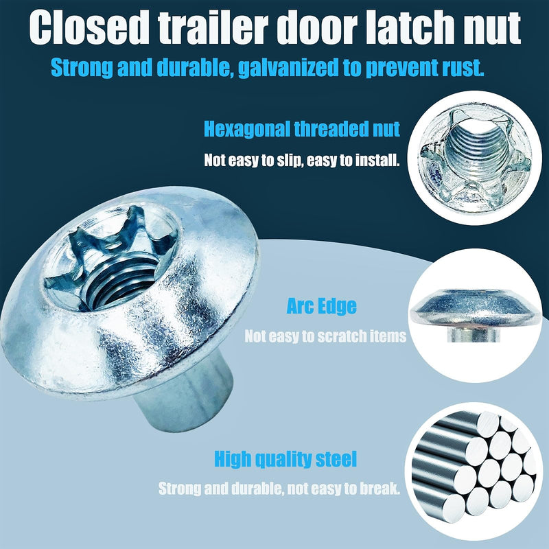 [Australia - AusPower] - Trailer Hasp Bolt Kit for Trailer Cam Action Hasp 