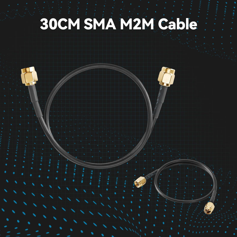 [Australia - AusPower] - Seesii 6Pcs SMA Calibration Kits for NanoVNA H H4 F V2 V3 SAA Mini1300 PS100 Vector Network Analyzer & Antenna Analyzer Calibrate RF Coaxial Test Connector Short/Load/Open/Thru/Jumper/F2F M2M Set 