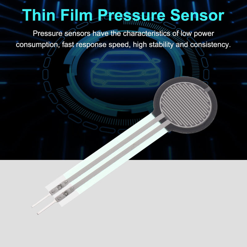 [Australia - AusPower] - MECCANIXITY Thin Film Pressure Sensor, FSR402B 0-10Kg Force Sensing Resistor Stress Test Sensor Pad for Smart Home, Instruments, 2 Pack 