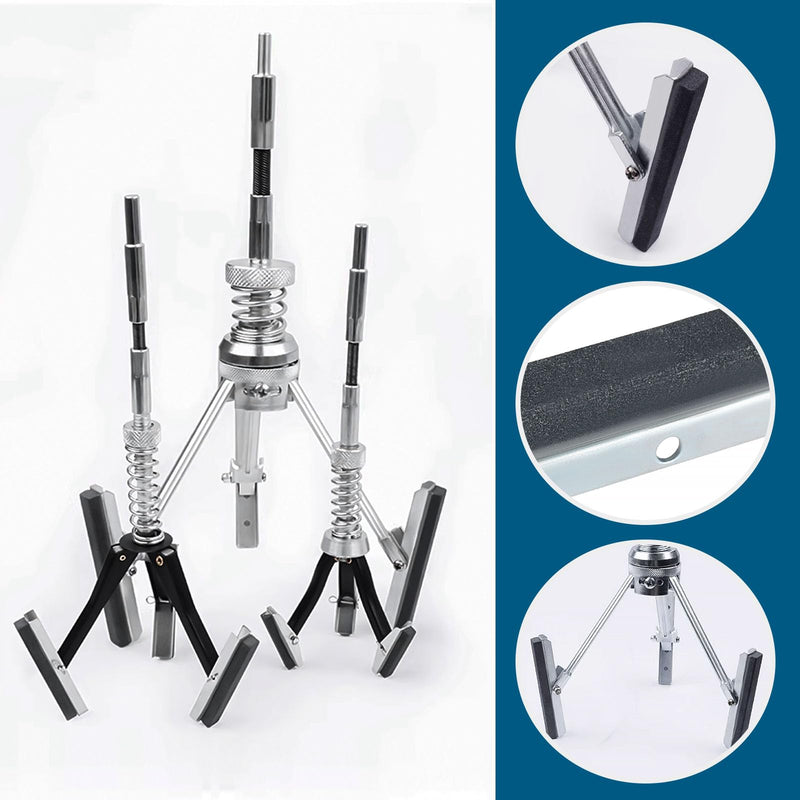 [Australia - AusPower] - 2 Sets Engine Cylinder Hone Stones Replacement 3 Jaw Engine Cylinder Hone Car Engine Cylinder Grinding Brake Hone for Cleaning Polishing 3" 3" 