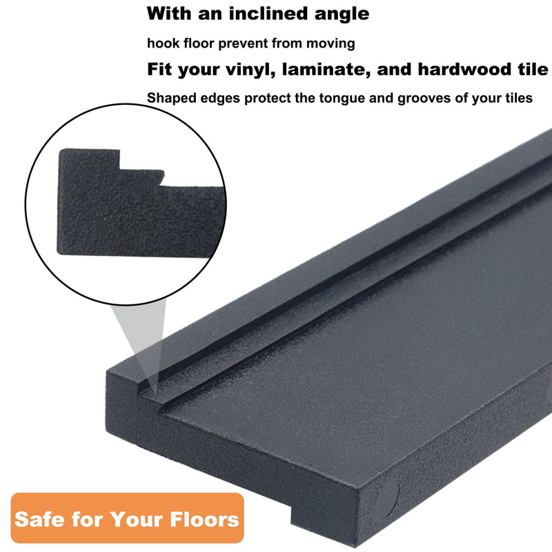 [Australia - AusPower] - Tapping Block Wood Flooring Tool, Universal Tapping Block with 3 Different Edges, Essential Tool for Vinyl Plank & Laminate Flooring Installation 