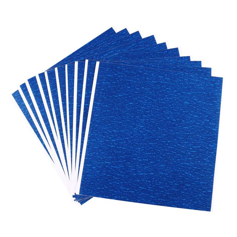 12PCS 3D Printer Heat Bed Tape, 8.3 x 7.9 Inch High Temperature Masking Paper, Adhesive Build Surface Sticker Sheet, Hot Bed Platform Replacement for 3D Printing Filament Accessories