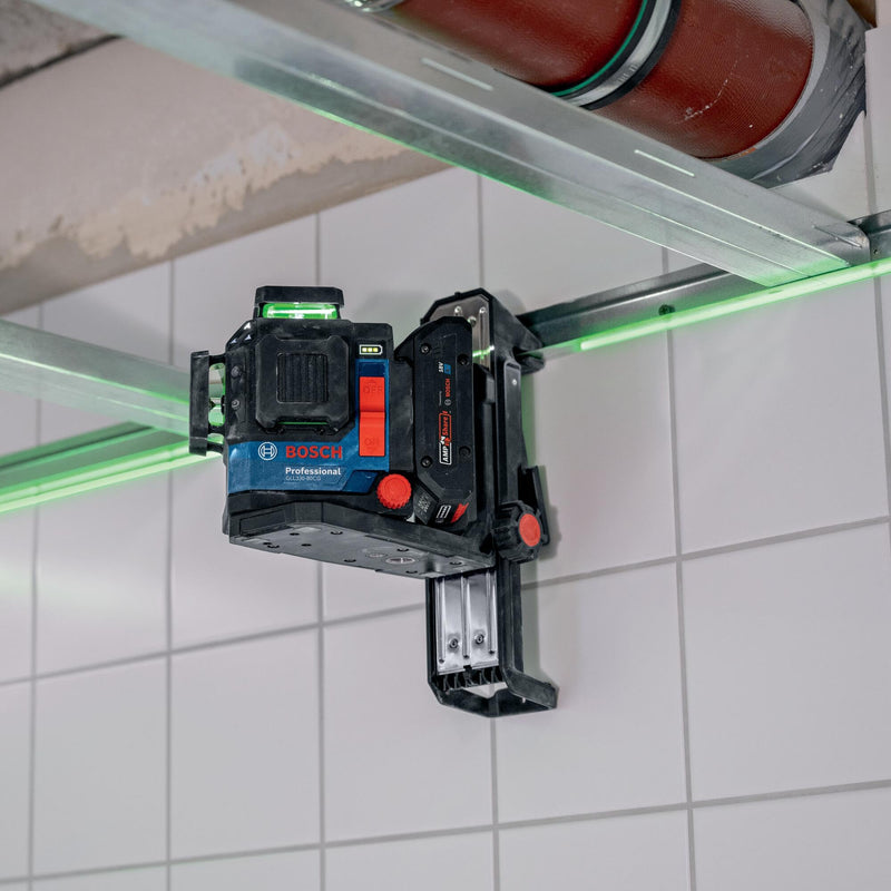 [Australia - AusPower] - BOSCH DK20 Fine Adjustment Drop Ceiling Bracket - Secure and Versatile Mounting for Laser Measures with Microfine Height Adjustment 