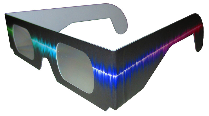 [Australia - AusPower] - Fireworks Diffraction Glasses (50 Rainbow Spectrum Frames + 1 Exclusive Bonus Pair) - Foldable Paper/Cardboard Frames - 51 Glasses Total 