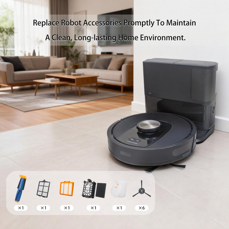 Replacement Parts for Shark UR2500SR AI Ultra Robot Vacuum (13 Pack) 13 Pack