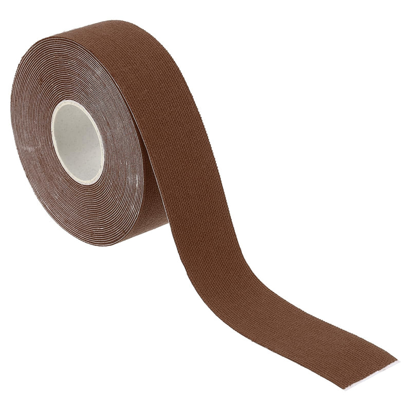 PATIKIL Aerial Hoop Tape, Athletic Tape Adhesive Non-Slip Grip Tape Yoga Rig Sports Tape for Exercises Gymnastics Brown 16.4ft x 1 Inch