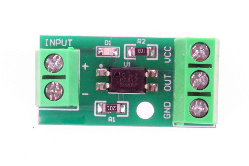 [Australia - AusPower] - NOYITO 1-Channel PC817 Optocoupler Isolation Module Optoelectronic Isolator signal Isolation and Anti-interference 3-5V 12V 24V (Pack of 2) (24V) 