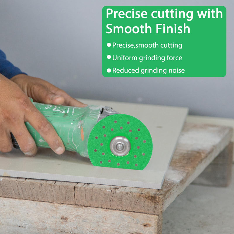 [Australia - AusPower] - Pack of 6 Rock Plates Grinding Disc Rock Plate Cutting Disc Glass Cutting Disc Rock Plate Flat Grinding Disc Indestructible Disc for Grinders for Stone Ceramics Ceramic Tiles and Stones 