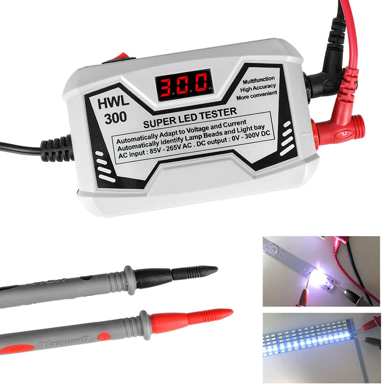 [Australia - AusPower] - 85‑265V Super LED Tester 0‑300V Adaptive Voltage Lamp Bead Strip TV Backlight Repair Inspection Testing (US Plug) US Plug 