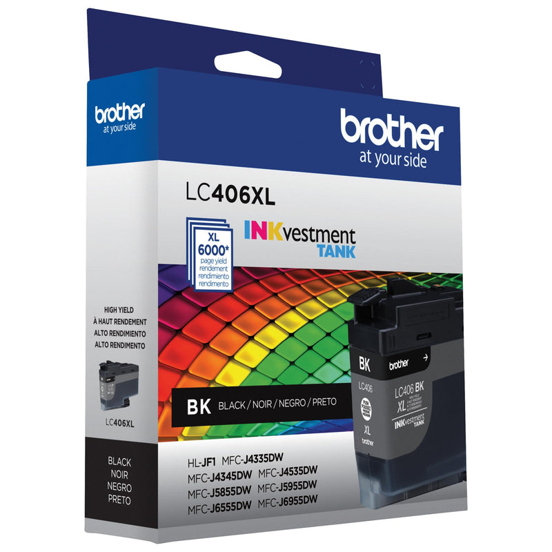 [Australia - AusPower] - Brother LC406XLBK High Yield Black Ink Cartridge 