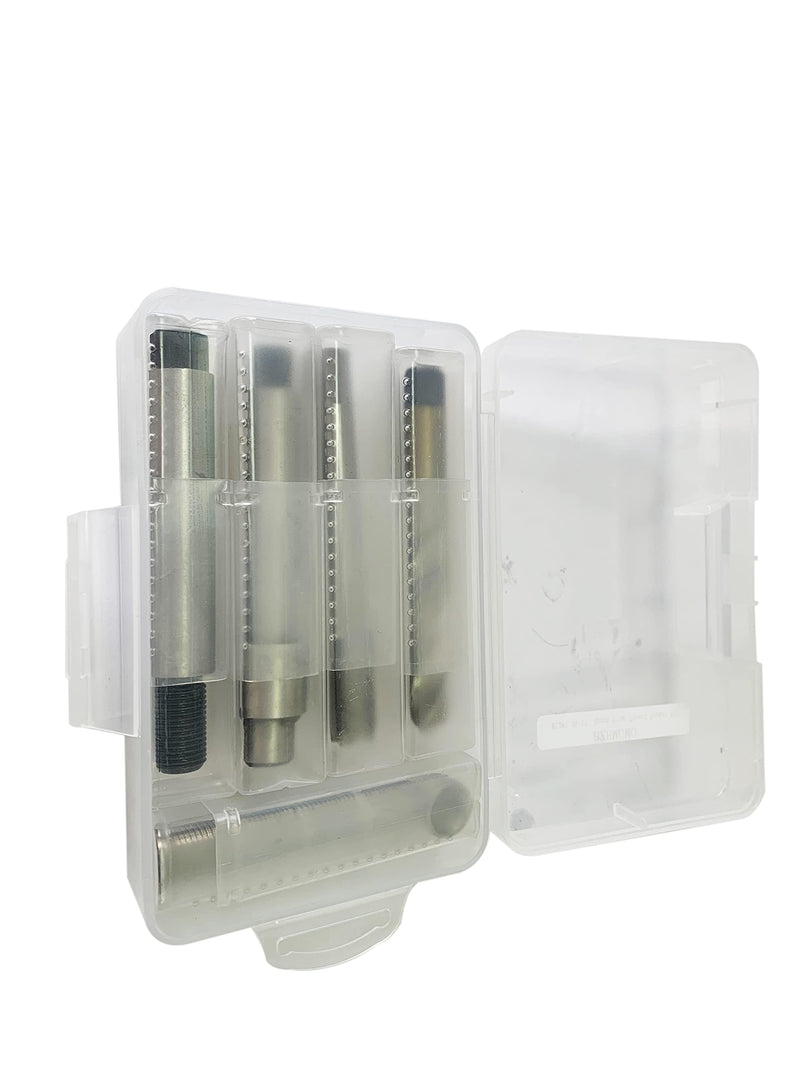 M6*1.00 Two Sizes Thread Repair kit (Including 6 Inserts 12mm Length,6 Stainless Steel Inserts 9.4mm Length)