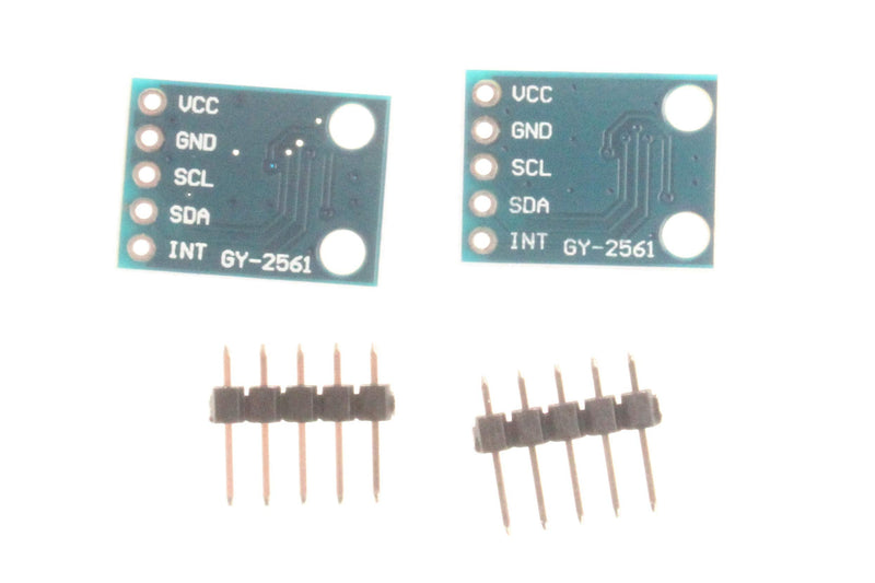 [Australia - AusPower] - NOYITO TSL2561 Sensor Module Light Luminosity Sensor Breakout (Pack of 2) 