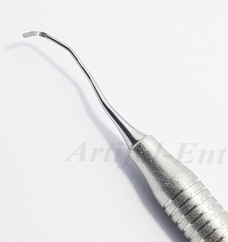 [Australia - AusPower] - Dental Gracey Curette 11/12 Double End Periodontal Ergonomic Hollow Handle Hygiene Instruments 3 Pcs 