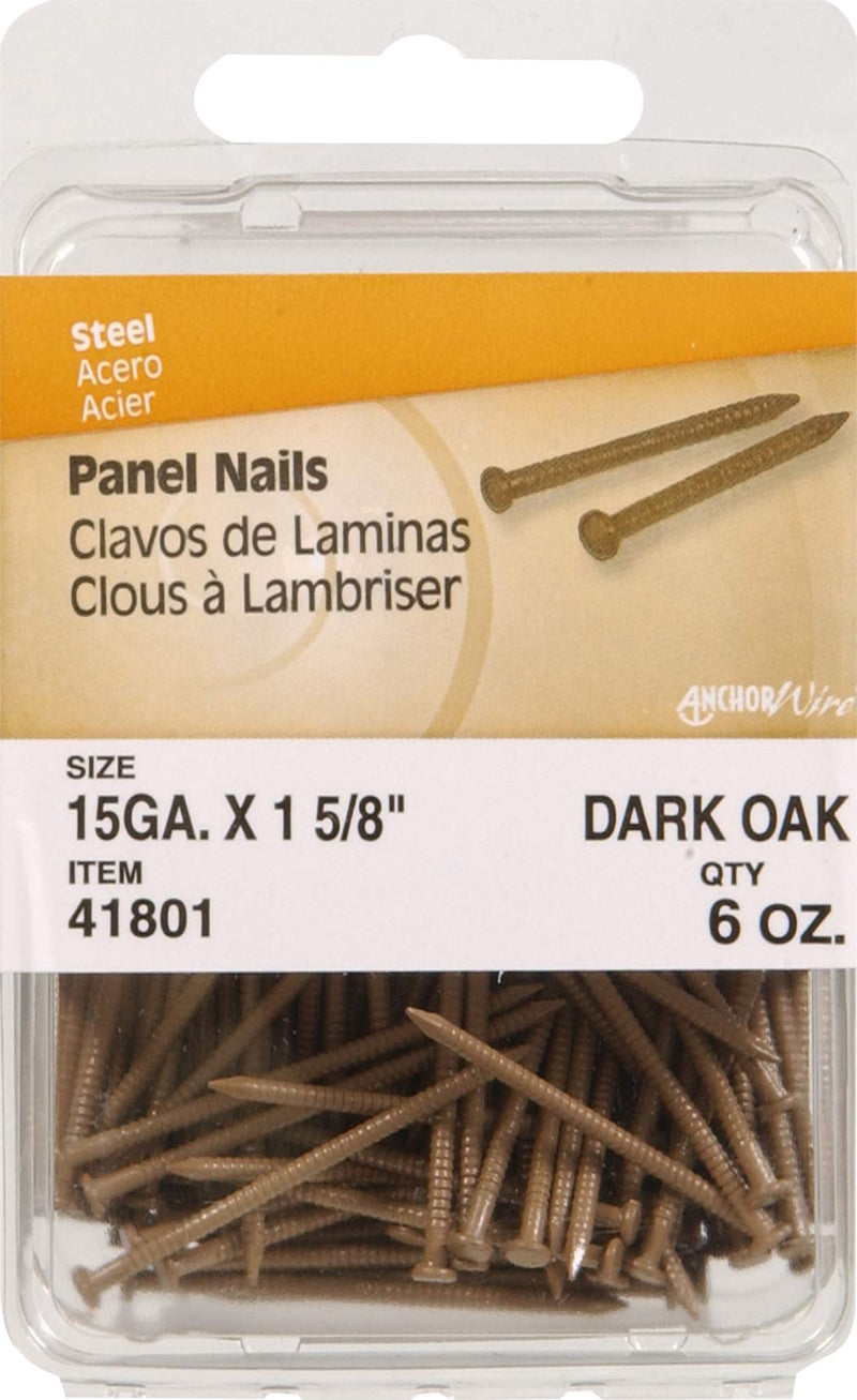 [Australia - AusPower] - 41801 Panel Nail, 13/8-Inch, Dark Oak, Single Pack 