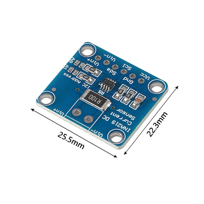 3pcs INA219 I2C IIC Interface Bi-Directional DC Power Supply Sensor Breakout Module Power Monitoring Sensor for Arduino Raspberry Pi