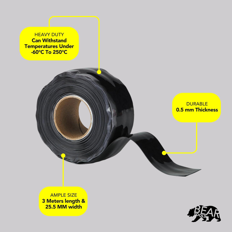 BearTOOLS Self-Fusing Silicone Tape