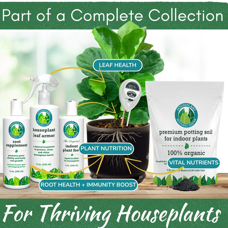 [Australia - AusPower] - Houseplant Health Meter – 3-in-1 Tool to Prevent Overwatering, Root Rot & Leaf Burn | Test Soil Moisture, Sunlight & pH | Simple, Easy, Battery-Free | Suitable for Indoor, Outdoor & Potted Plants 