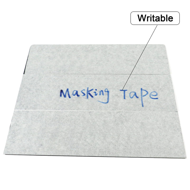 [Australia - AusPower] - BOMEI PACK 4 inch White Masking Tape, Paint Masking Paper, 55 yds Length x 4" Width, Multi-Surface Adhesive Painting Tape, for Painting, DIY, Arts, Crafts, Labeling 4 inches x 55 Yards 