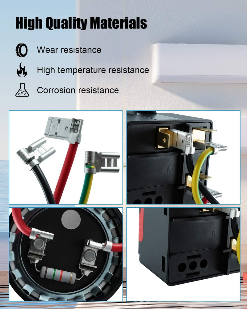 [Australia - AusPower] - Hard Start Capacitor Kit Fit for 1/2-3.5-4-5 Tons AC Conditioner Compressor HVAC Hard Start Capacitor Replace CSRU2 CSR-U2 