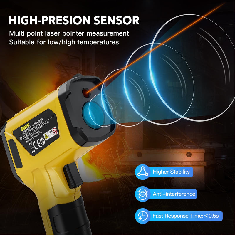 [Australia - AusPower] - Infrared Thermometer Gun & Temperature Humidity Meter 