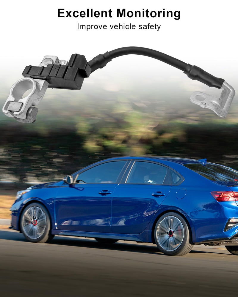 [Australia - AusPower] - Battery Negative Cable Fit for Kia Forte 2014-2018, Battery Sensor Assembly Replace 37180-A7000 37180A7000 