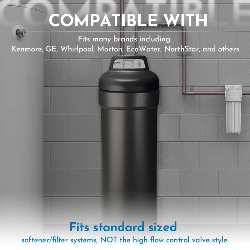 [Australia - AusPower] - 7337563 Water Softener Clip Kit (WS60X10004, 1205500, 7116713, 1205500) and O-Ring Kit (7337571, 7170288, STD302213, WS03X10025) Compatible with Kenmore, GE, EcoPure, Sears 