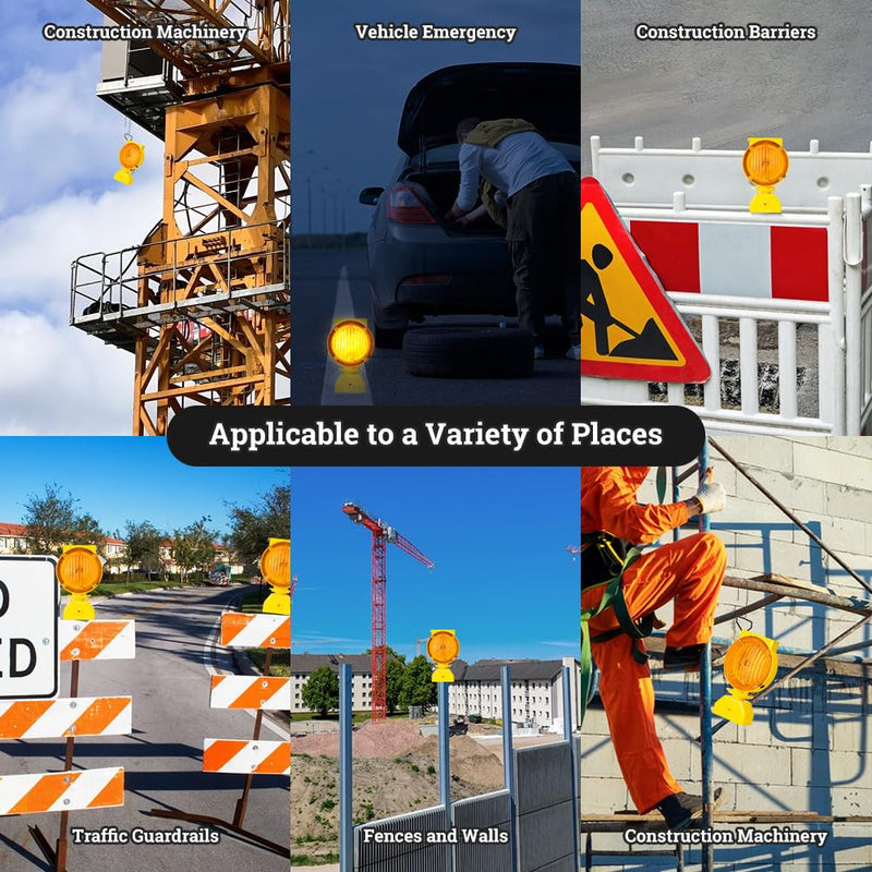 Solar Industrial Warning Lights,Wireless Waterproof UK | Ubuy - View #4