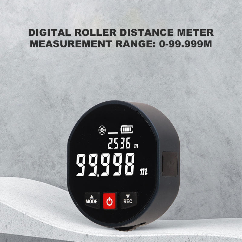 [Australia - AusPower] - Roller Distance Meter, Advanced Handheld Roller Distance Meter, Magnetic, HD Display, 99.999m Range with 1cm Accuracy, Enhanced Display for Efficient Measurements 
