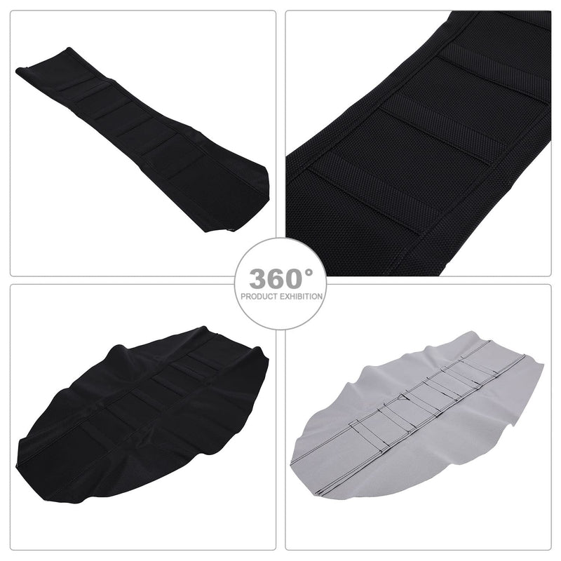Dirt Bike Seat Cover Universal for Yozma In10 CRF XR RM KX KLX TTR PW Hawk 250 SSR Apollo RFZ TAO TAO Thumpstar 50cc - 450cc Dirt Pit Bike Black Particle Surface